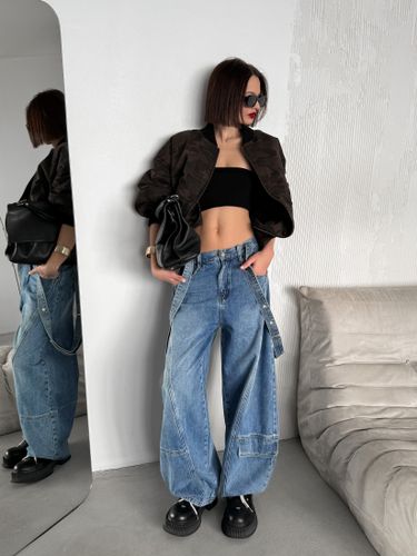 Женский комбинезон джинсовый NOHO