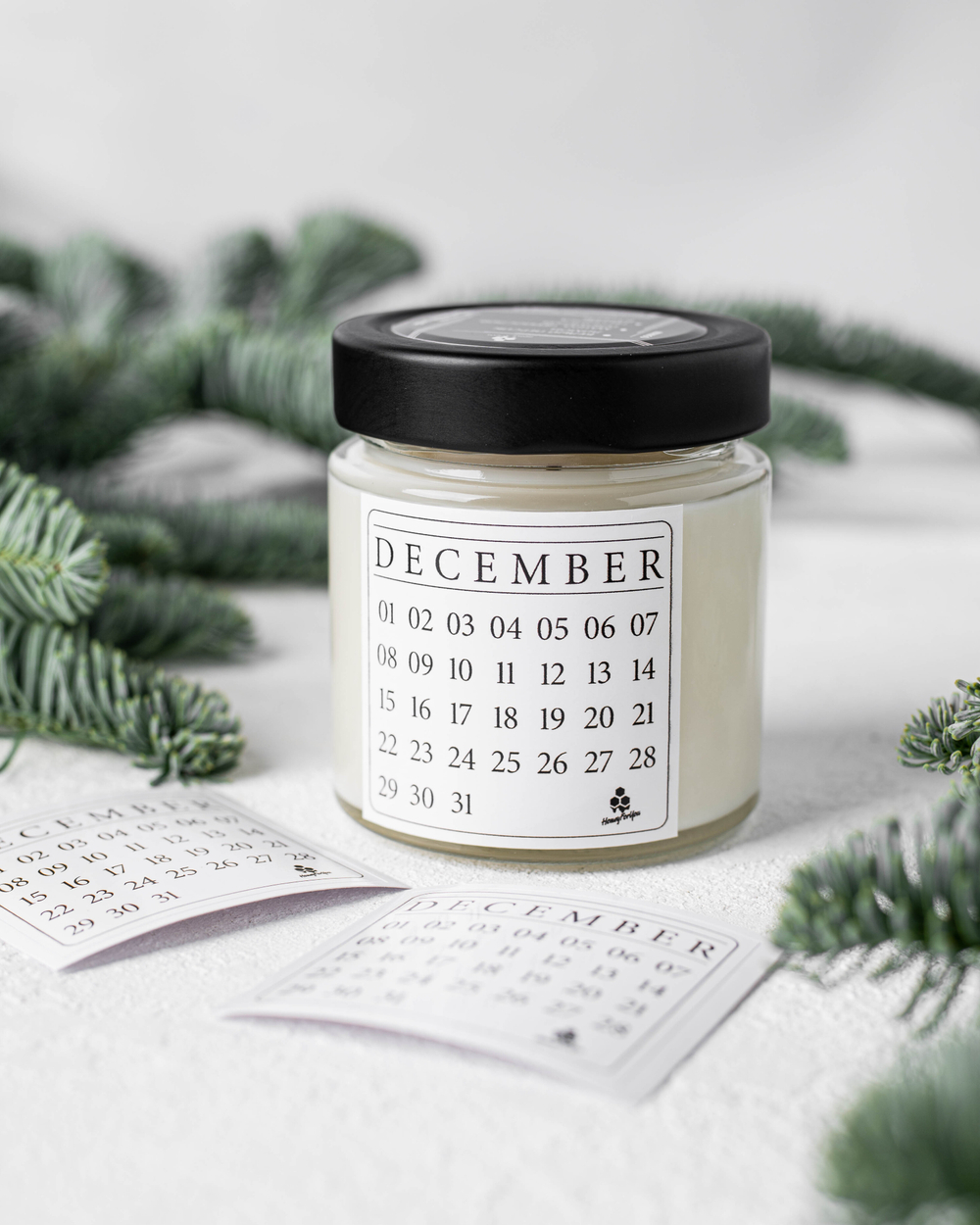 Новогодняя ароматическая свеча, 200 мл