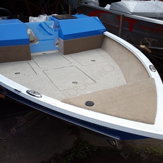 Катер алюминиевый TUNA 500 TT