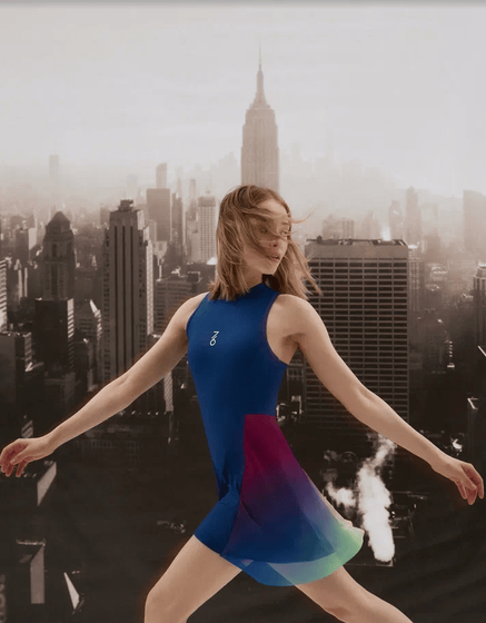 Платье женское 7/6 Mari Dress - Navy Peony, арт. MD76-4029