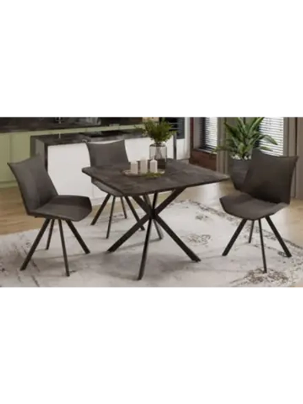 Стол кухонный Дуб Крафт золотой 100(131)х100х75 см