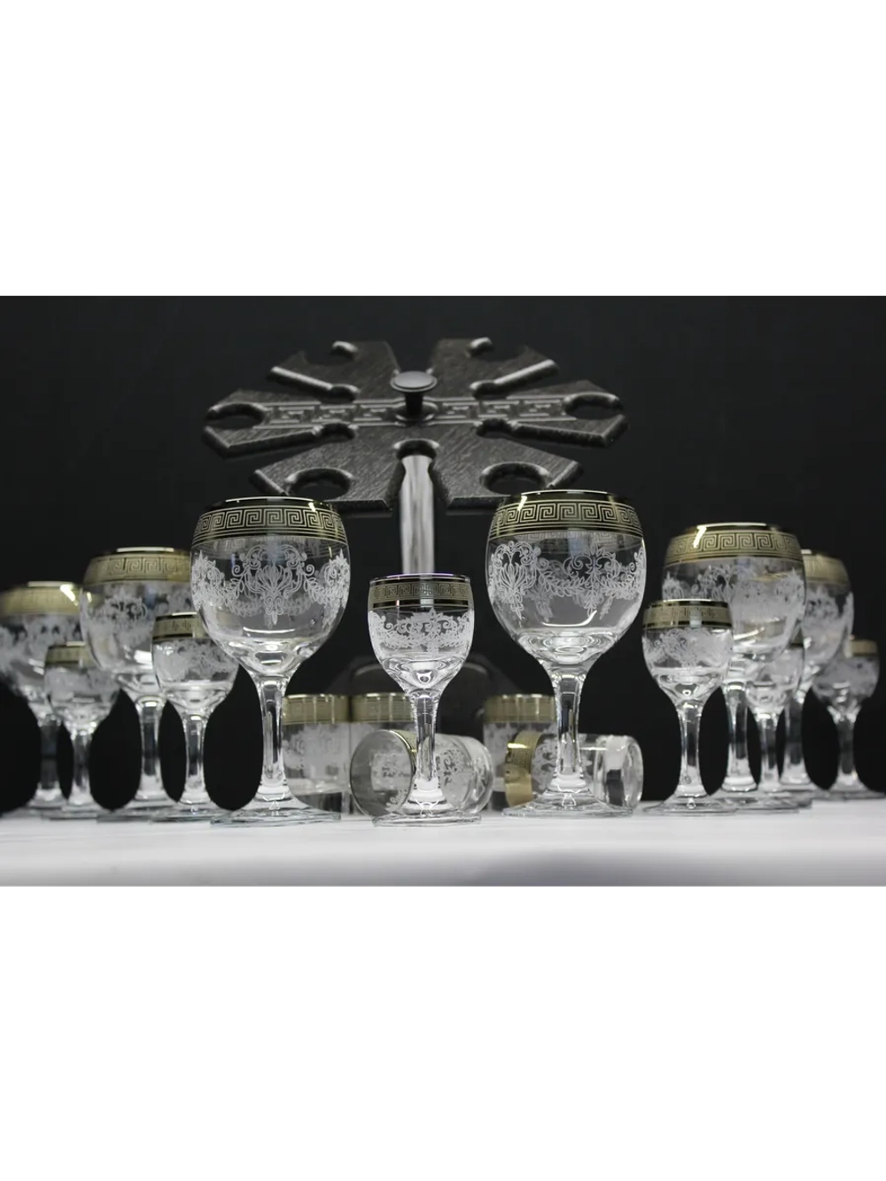 Барный набор 18 предметный с фужером