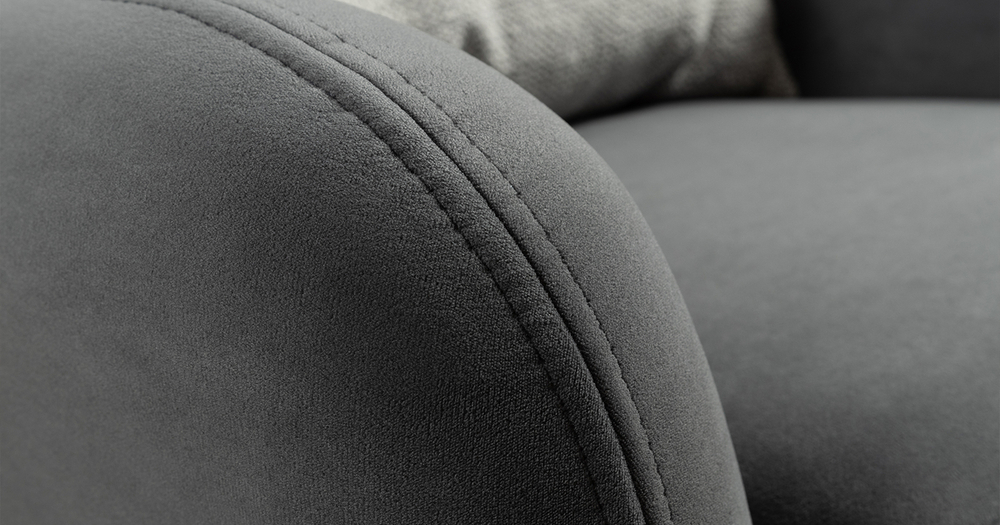 Кресло Дакота Серое