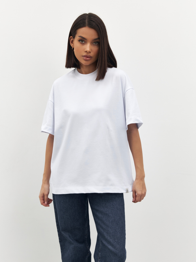 Футболка оверсайз из 100% хлопка