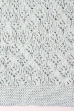 Элитный плед детский Imperio 81 голубой от Luxberry фрагмент