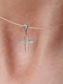 Крест из серебра/Частичное чернение