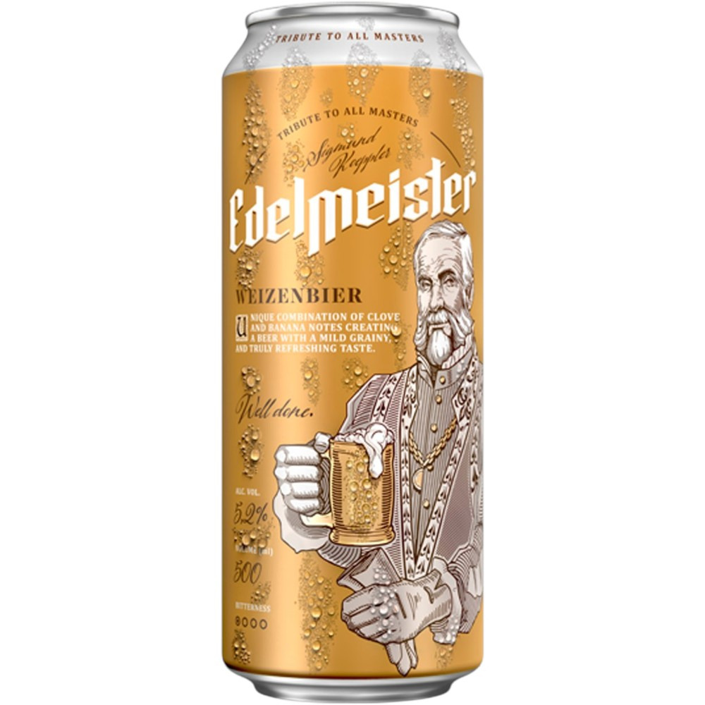 Пиво Edelmeister Weizen 0,5 л. in can