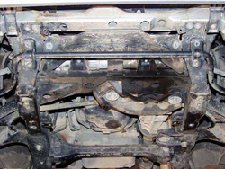 Защита картера и КПП Sheriff для Toyota Cami (J100) 1999-2005 арт.24.0761