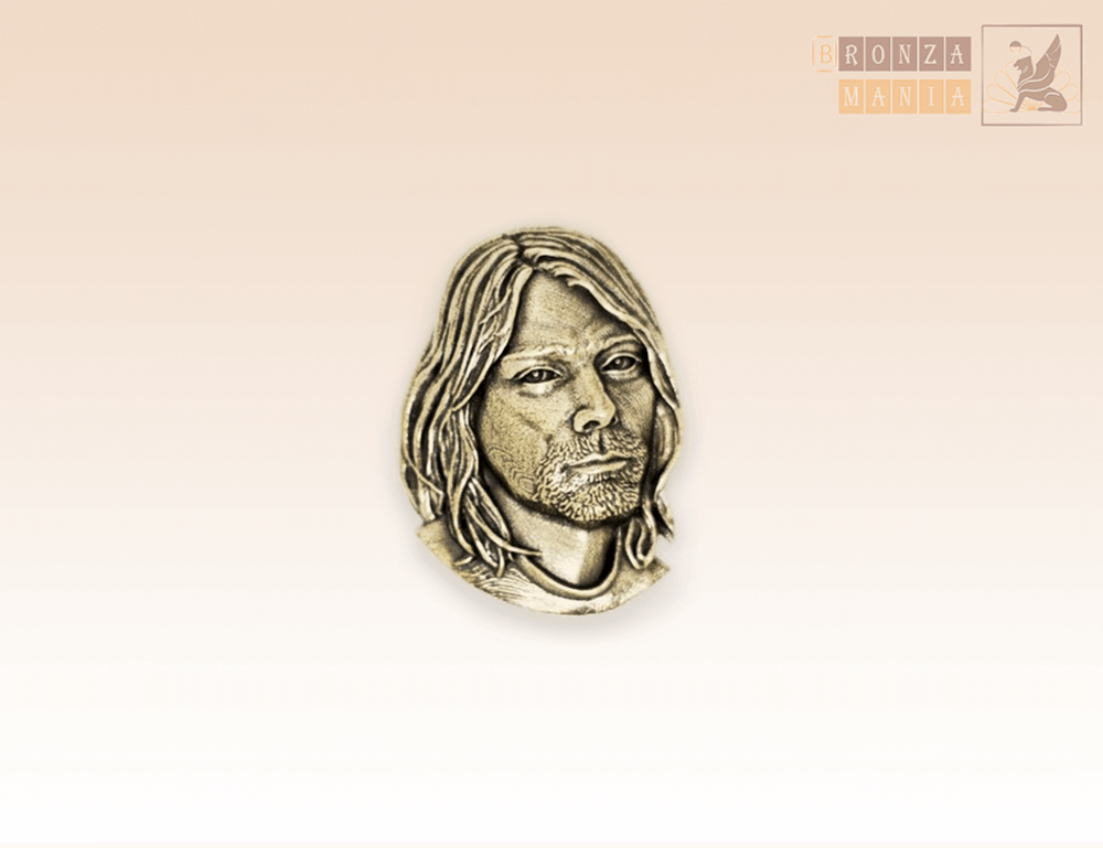 значок Курт Кобейн