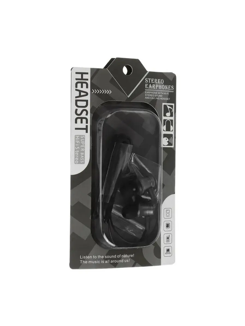 Наушники CB-53, проводные, вакуумные, микрофон, 1 м, Type-C,