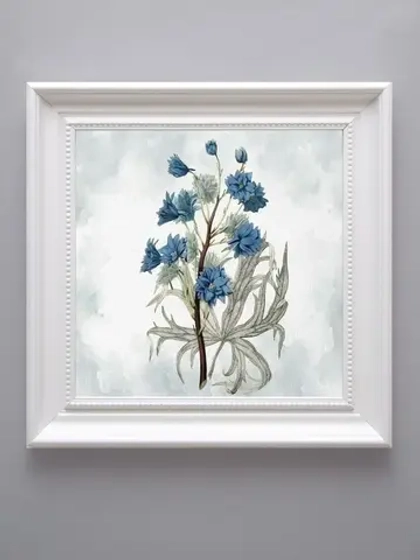 Картина на натуральном холсте "Нежность" 39*39 см