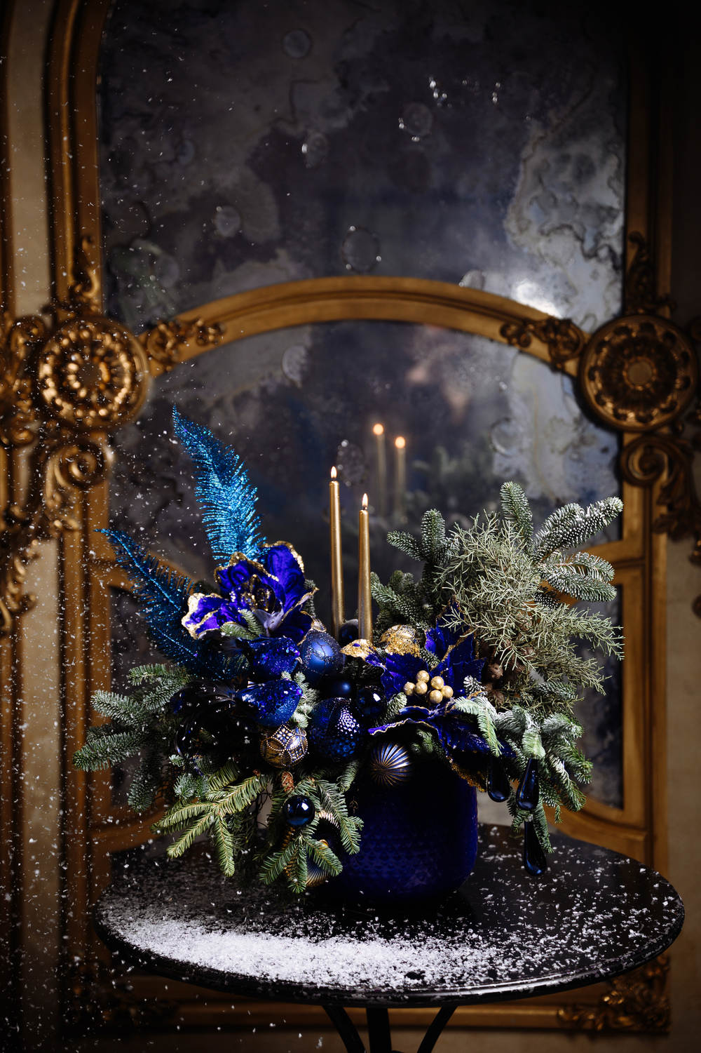 Композиция Синий иней