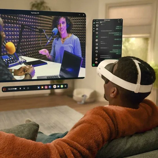 Очки виртуальной реальности Oculus Quest 3S, 256 ГБ, белый