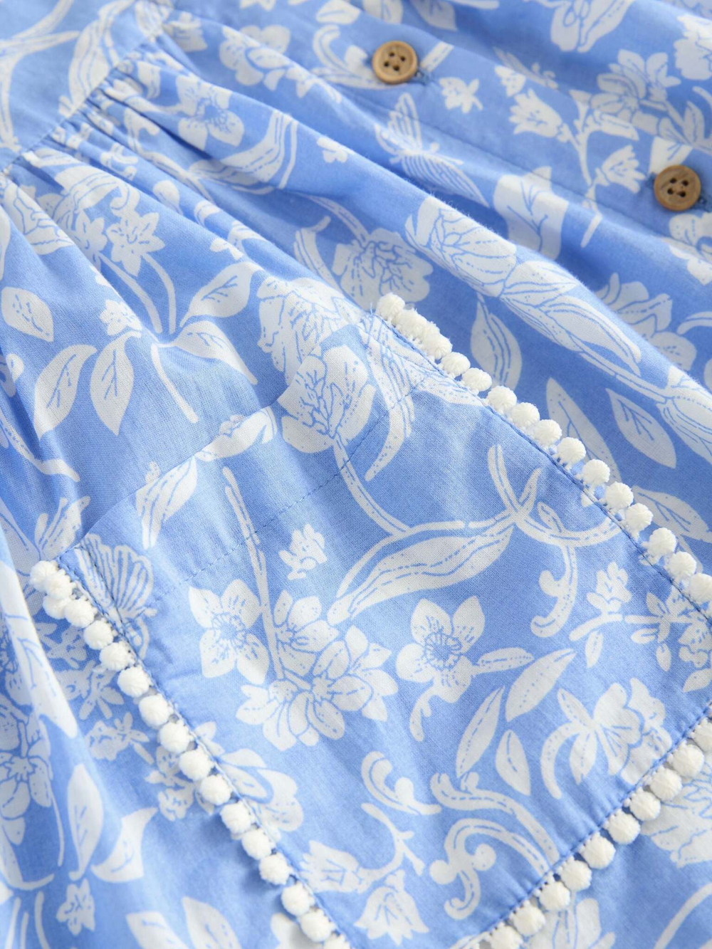 Сарафан для девочки Next AC9-261, Голубой