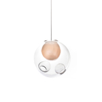 Pendant design lamp  28.1 by Bocci (Clear)