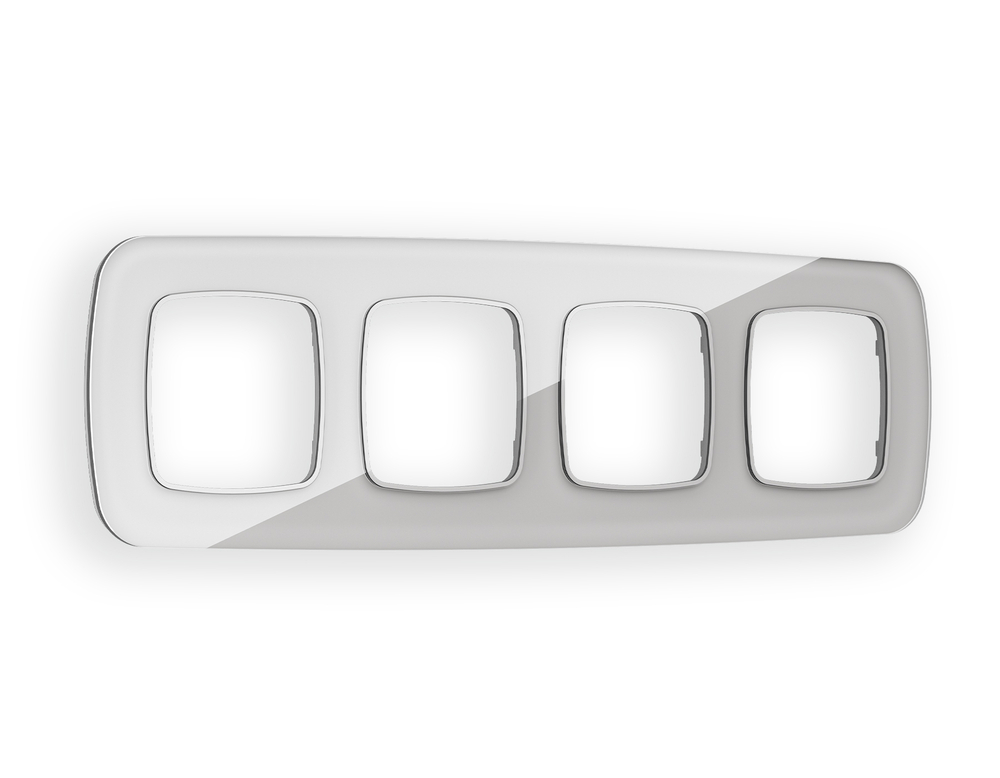 OF320404 Рамка OMEGA Radian (Серебро Стекло органическое) 4-ая