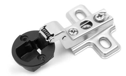 Петля Мини для стекла полунакладная H502В/1410 slide-on