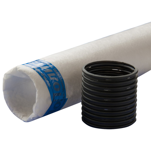 110 дренажная труба с геотканью с перфор. ПЭ односл. (бухта 50 м)/совм с фасонными час-ми нар канал