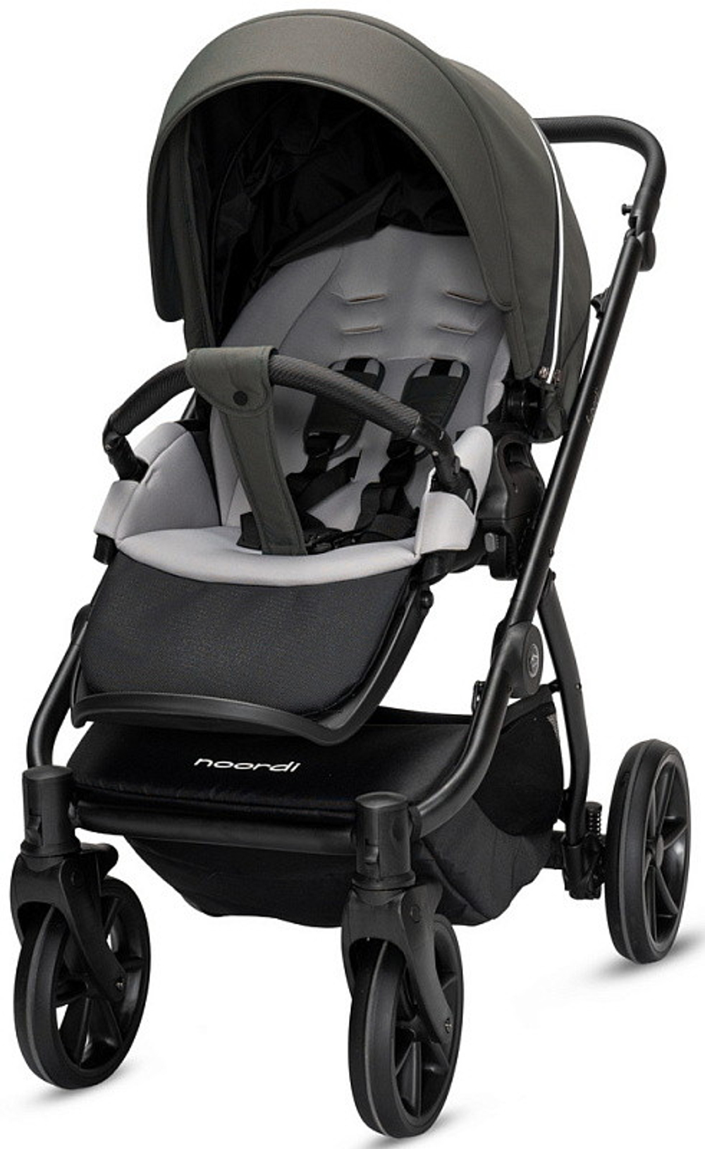 Детская коляска Noordi Fjordi V2 3 в 1 с автокреслом Terra Edusky Black 1462150 Alpine Moss