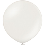 Шар латексный Экстра Металлик 61 см (Белый)