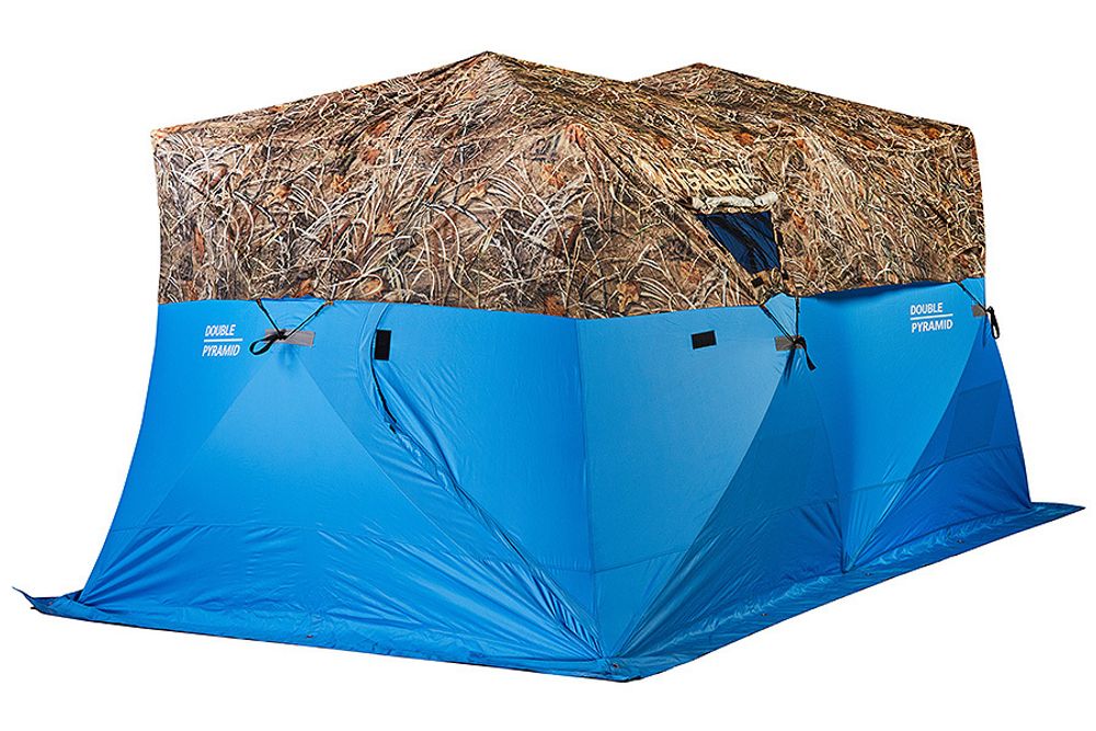 Накидка на половину палатки HIGASHI Double Pyramid Half tent rain cover #SW Camo