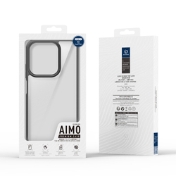 Чехол прозрачный с черными мягкими рамками для Xiaomi Redmi 15C и Poco C85, серия Aimo Series Case от Dux Ducis