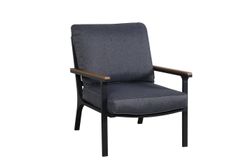 "Крокус" лаунж-зона 5-местная из алюминия, цвет темно-серый