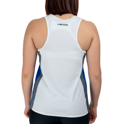 Майка жен. HEAD Club 25 Tech Tank Top W 814735-RoWH-M, р.M, полиэстер, белый