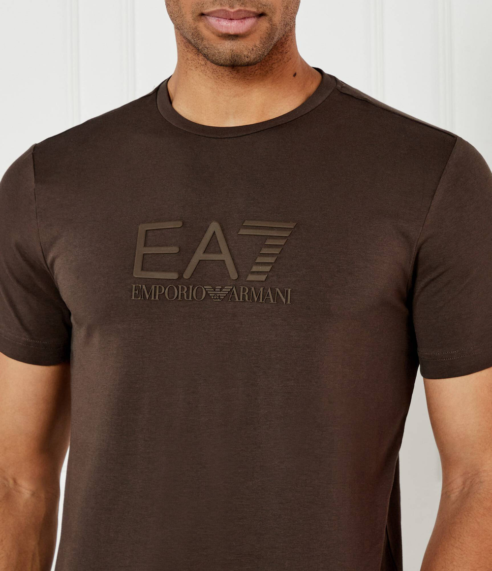 Футболка EA7 - коричневый(7M000225 AF10373)