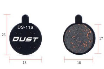 Колодки тормозные Risk Dust DS-11S