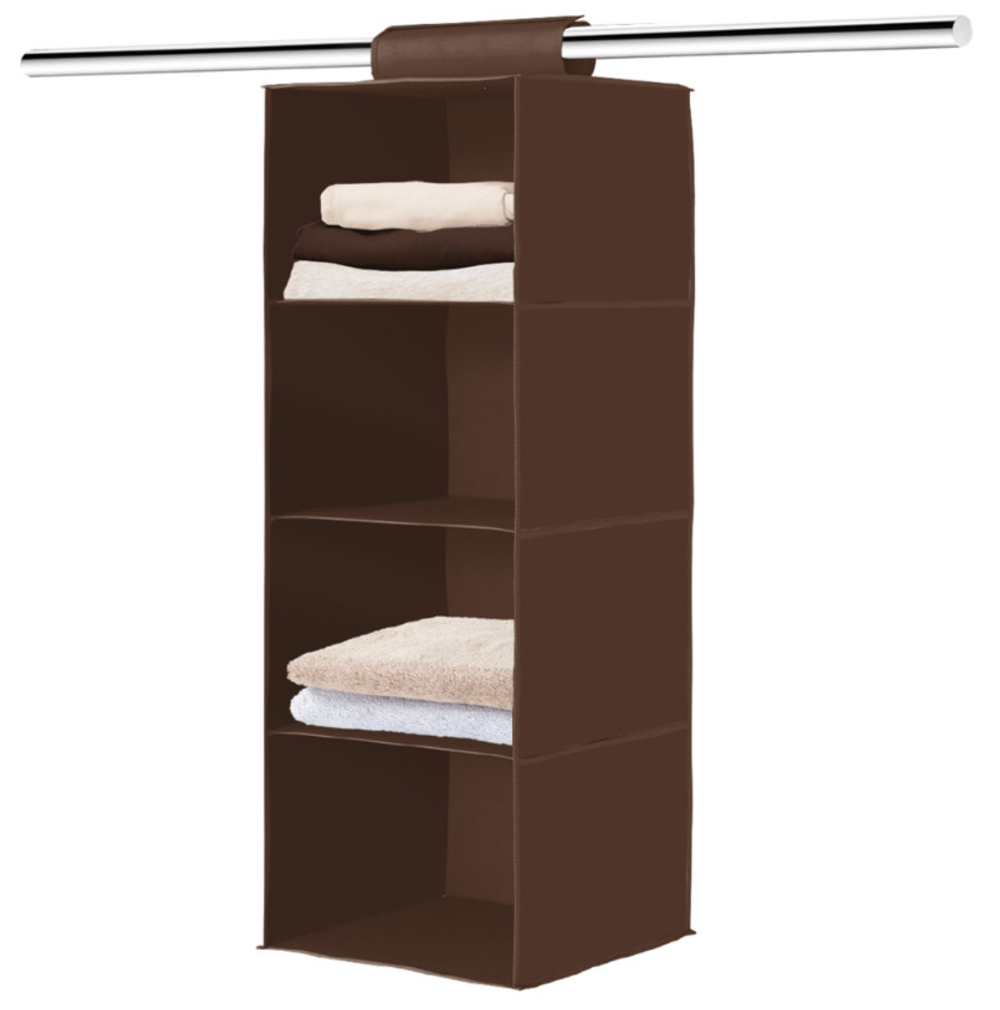 Кофр для хранения подвесной Haushalt 300х300х840 brown