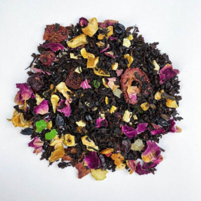 Черный чай BERRY-TEA "Мармеладное ассорти" | 18гр под стакан | Эконом