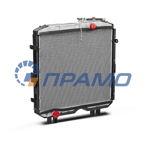 ЛР3205-1301010-20 (ПРАМО) Радиатор охлаждения двигателя алюминиевый 2х рядный