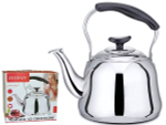Чайник 4,3л нерж со свистком, Z-4152