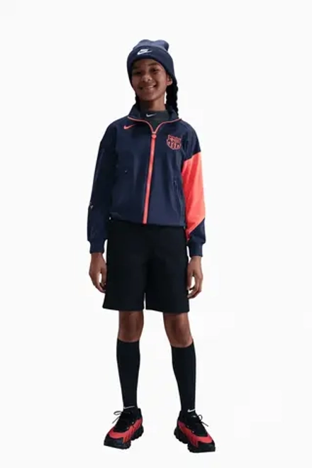 Кофта Nike FC Barcelona 25/26 Strike Anthem Junior - темно-синий