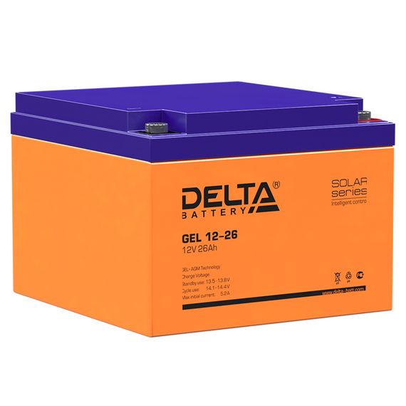 Аккумулятор Delta GEL 12-26, фото №626806481