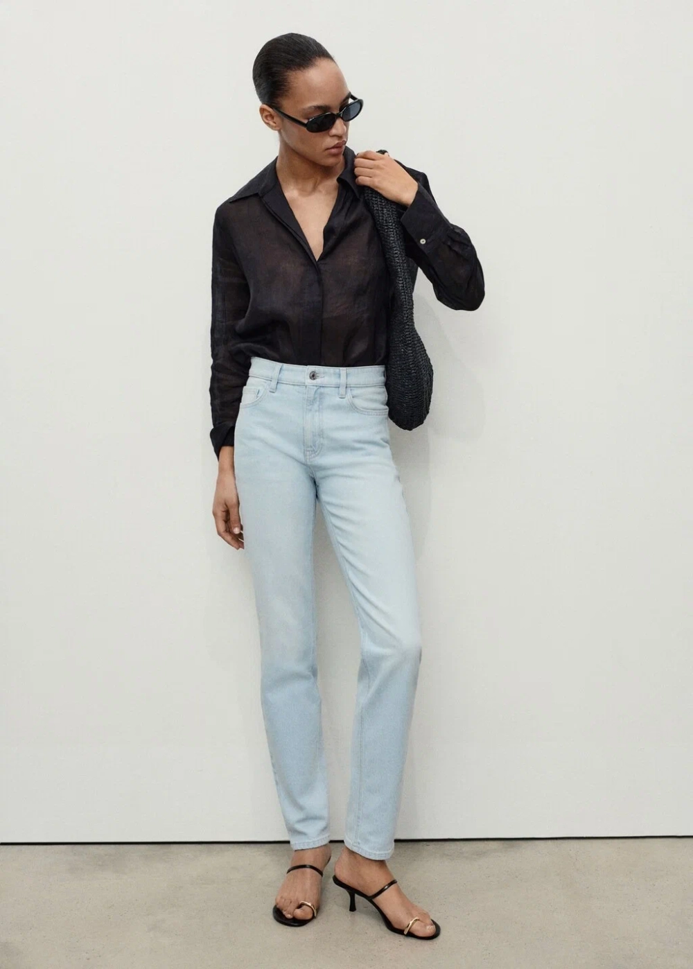 Комфортные джинсы Newmom с высокой талией