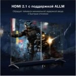 Телевизор LED Hyundai 55" H-LED55BU7009 Android TV Frameless Metal черный 4K Ultra HD 60Hz MEMC DVB-T DVB-T2 DVB-C DVB-S DVB-S2 USB WiFi Smart TV