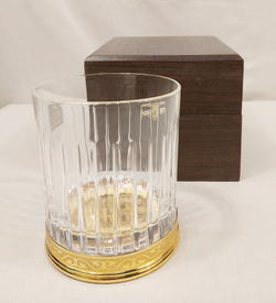 Подарочный бокал для виски "Герб" (Златоуст)