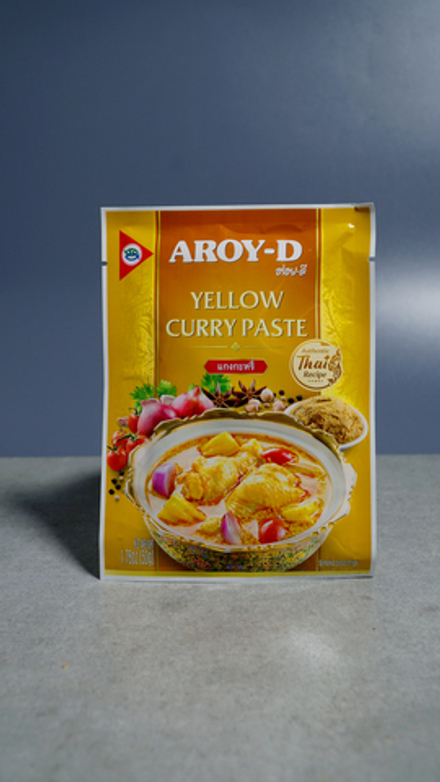 Паста "Карри желтая" AROY-D 50гр.