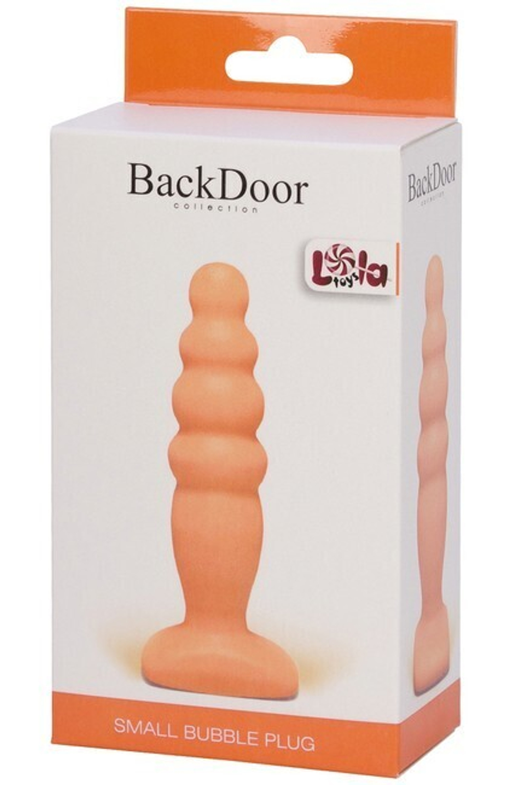 Анальный стимулятор Small Bubble Plug flash (11 см , телесный) (Цвет: телесный)