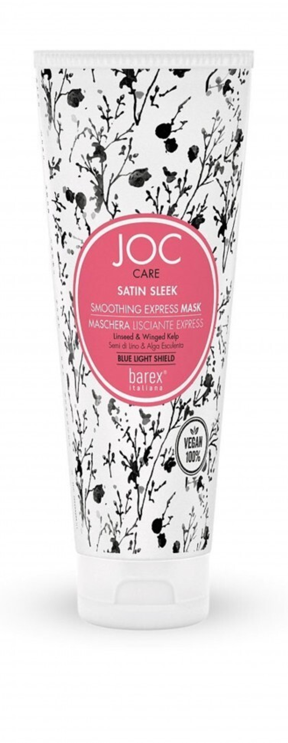 JOC CARE Разглаживающая Экспресс-маска с льняным семенем и крылатой водорослью “SATIN SLEEK” 200мл