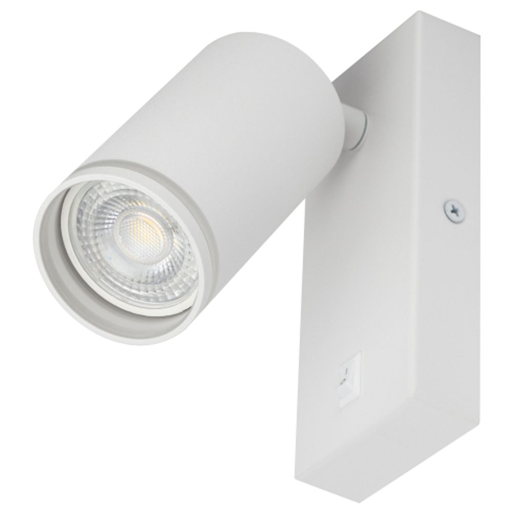 Светильник настенный ЭРА WL19 WH GU10 MR16 IP20 белый | Настенная подсветка