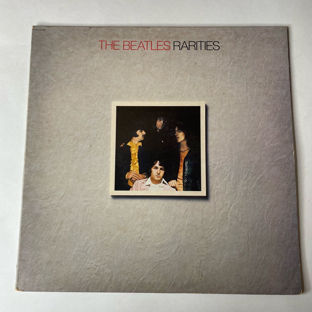 Винтажная виниловая пластинка LP The Beatles Rarities (США 1980)