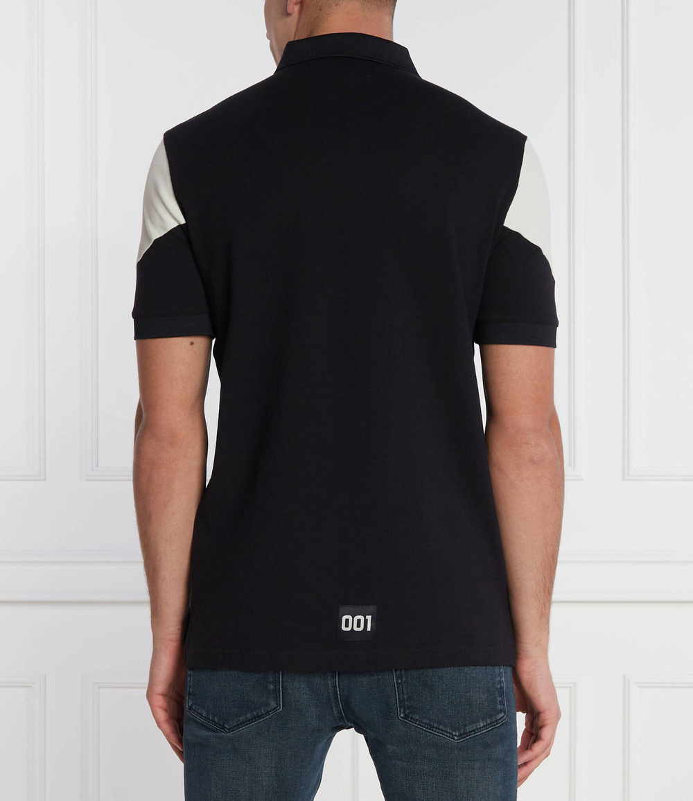 Поло Armani Exchange - черный(3DZFLK ZJM5Z)