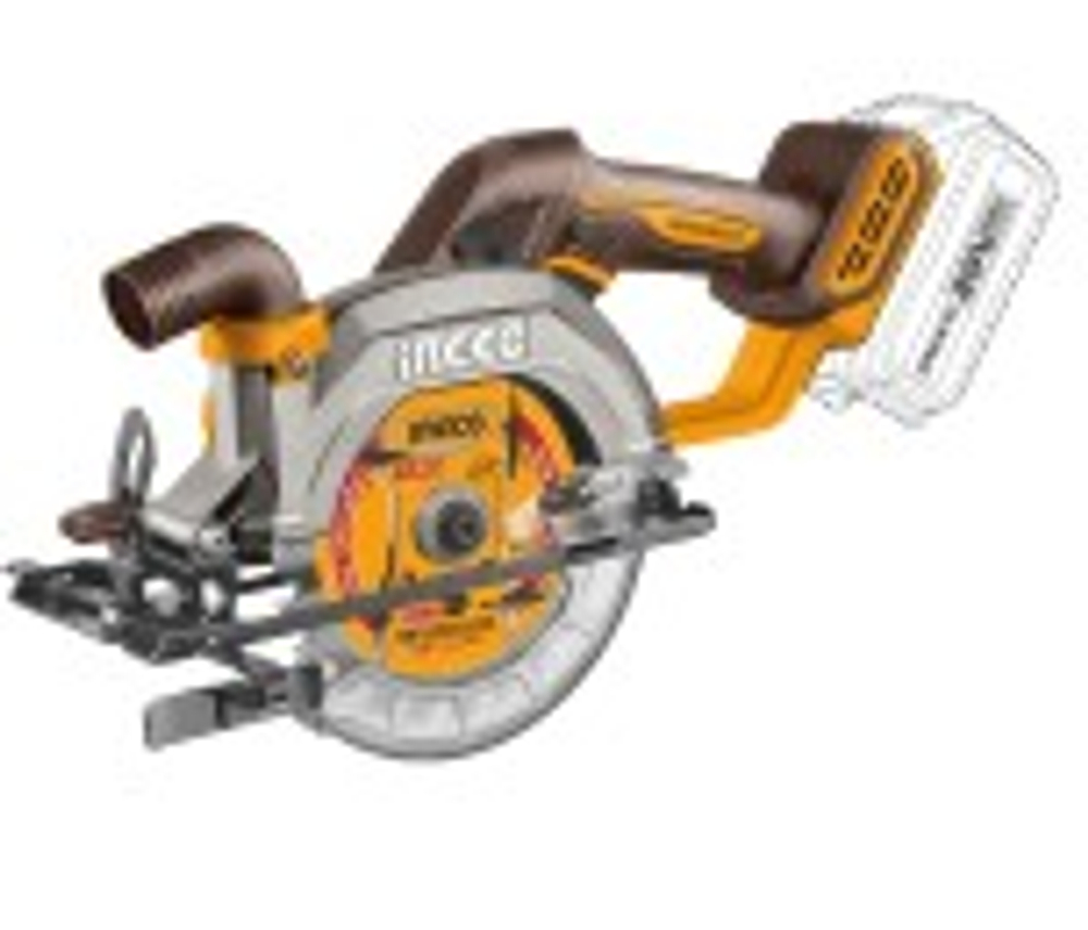 Пила циркулярная аккумуляторная INGCO CSLI14021 Li-Ion 20B