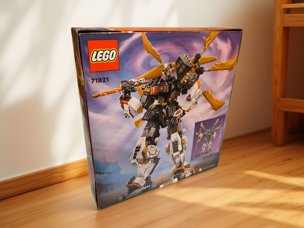 LEGO Ninjago 71821 «Боевой титановый робот-дракон Коула» — мощь и техника ниндзя