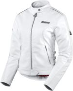 Мотокуртка - ICON HELLA (женская, кожа, белая)