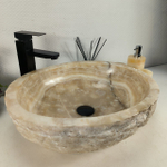Раковина из оникса Erozy Yellow EO-64510 51*41*15 0159