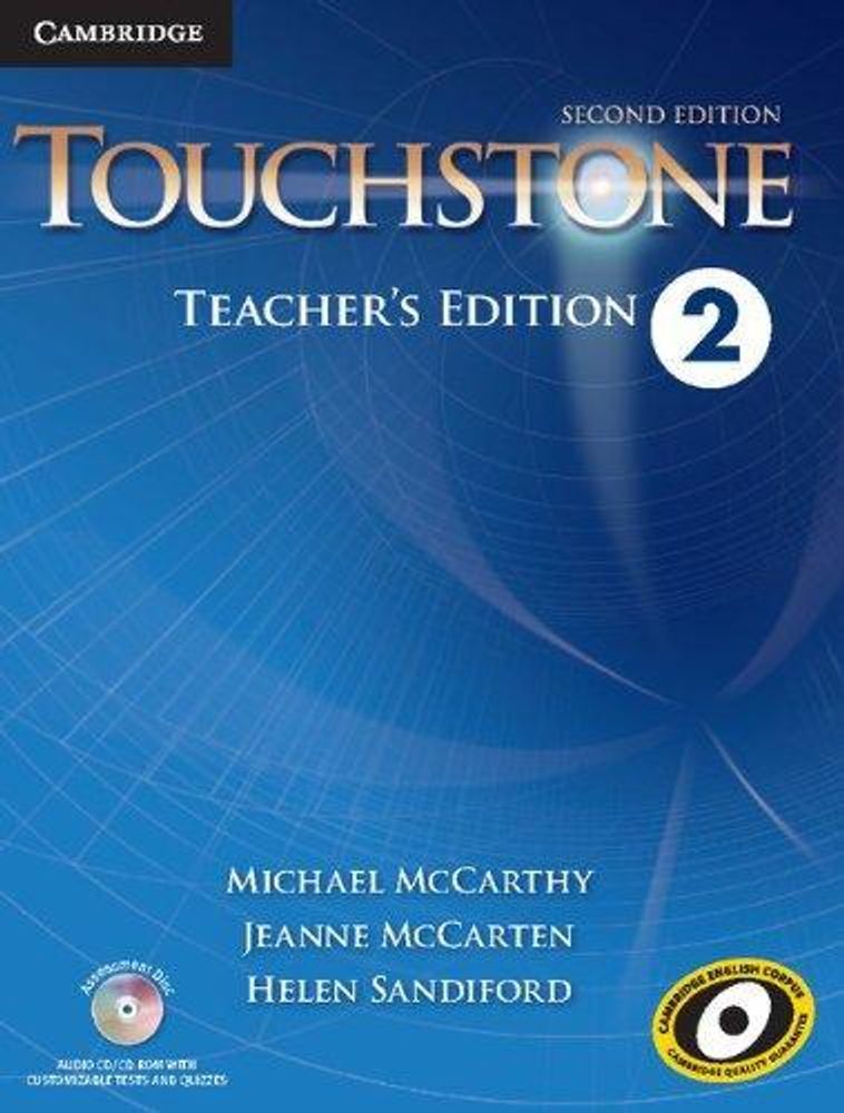 Touchstone Second Edition 2 книга для учителя (Teacher&#39;s Edition with Assessment Audio CD/CD-ROM)